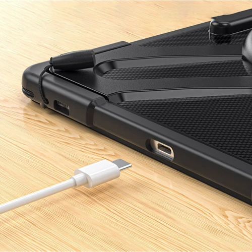 Аксесуар для планшетних ПК BeCover Heavy Duty Case з Stand Black для Samsung Galaxy Tab S8 Ultra / S9 Ultra / S10 Ultra (713664)