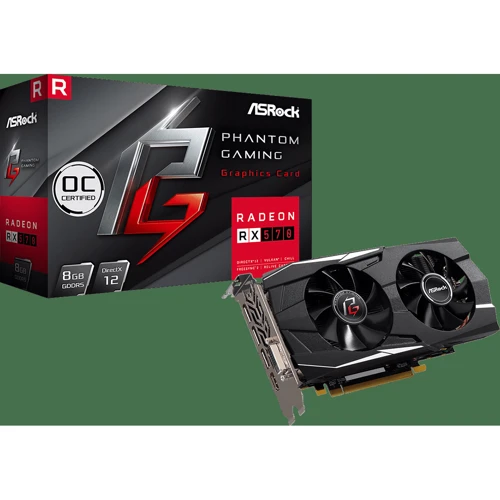 Видеокарта ASRock Radeon RX 570 Phantom Gaming D OC 8GB