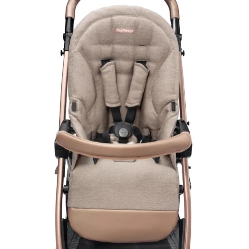 Прогулянковий візок Peg-Perego Book Mon Amour rose gold (IP23000000BA36PL00): Матеріал коліс полиуретан