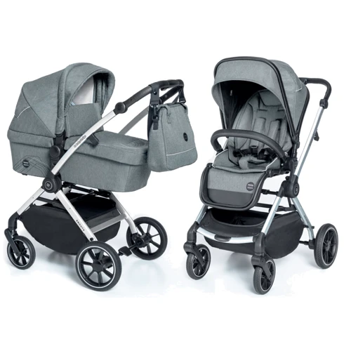 Коляска 2 в 1 Baby Design Smooth (07 Gray)