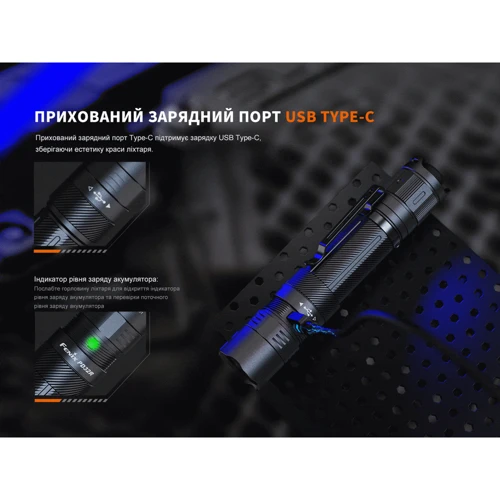 Ліхтар туристичний Fenix PD32R (PD32R): Тип Ручной