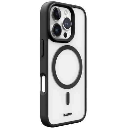 Чехол для iPhone LAUT HUEX PROTECT MagSafe Black (L_IP24D_HPT_BK) for iPhone 16 Pro Max фото 7