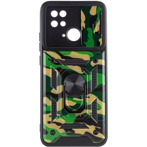 Чехол для телефонов Mobile Case Camshield Serge Ring Camo Army Green for Xiaomi Redmi 10С: Совместимость Xiaomi Redmi 10С
