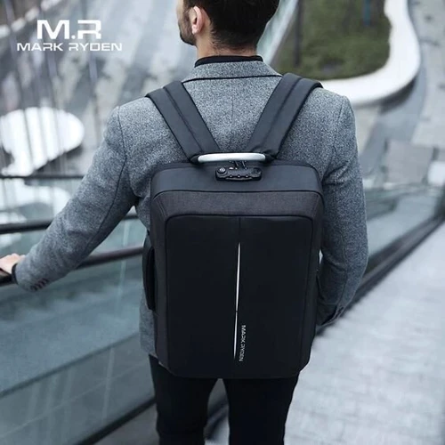 Рюкзак Рюкзак Mark Ryden MR6832 Black: Дополнительно отделение для ноутбука, Водонепроницаемый, USB разъем для зарядки