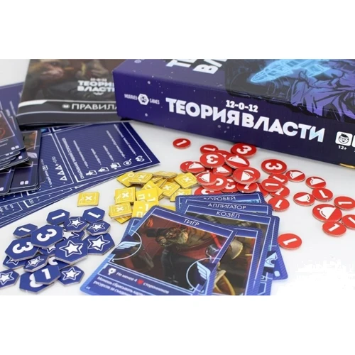 Настольная игра Iello Games Теория Власти фото 7