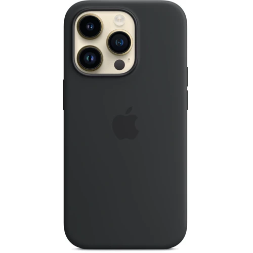 Чохол для iPhone Apple for iPhone 14 Pro Silicone Case with MagSafe Midnight (MPTE3) : Колір черный