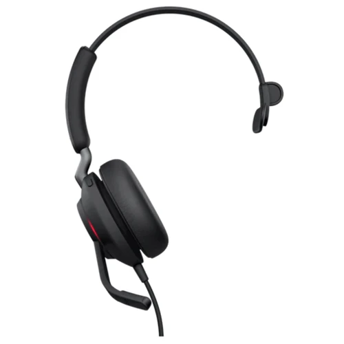 Наушники Jabra Evolve2 40 USB-A Mono MS (24089-899-999): Тип конструкции накладные