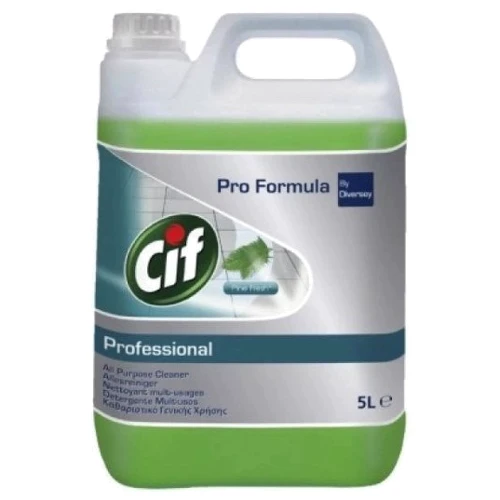 Жидкость для чистки Cif Professional Pine Fresh для водостойких поверхностей 5 л (7615400106042)