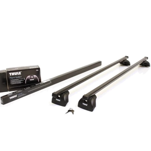 Thule TH-753 SquareBar на дах з інтегрованими рейлінгами фото 5