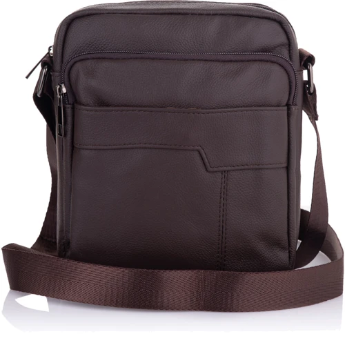 Мужская сумка через плечо Buffalo Bags коричневая (SHIM7603C-brown): Страна производитель Китай