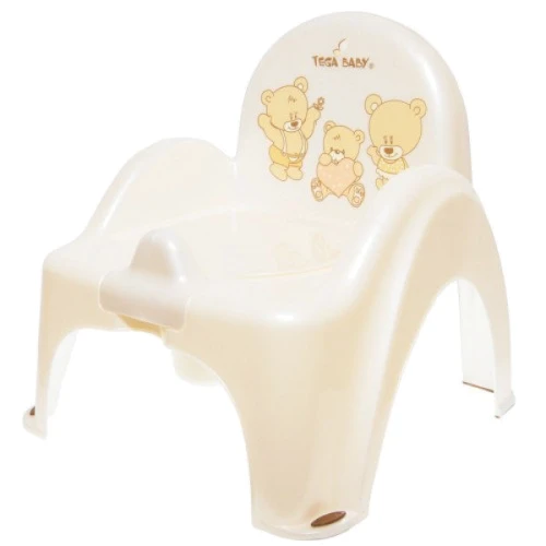 Горшок-кресло музыкальный Tega Mis PO-043 white pearl