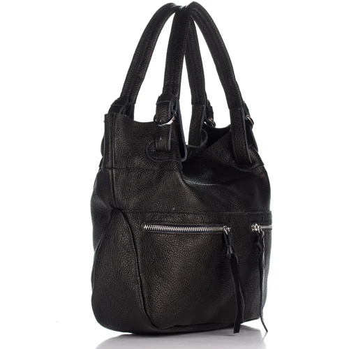 Женская сумка-мешок ARTiS Bags черная (1000703): Пол Женский