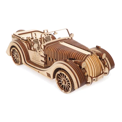 Механічний 3D пазл Ugears Родстер VM-01 (6498951): Кількість фрагментів, шт 437