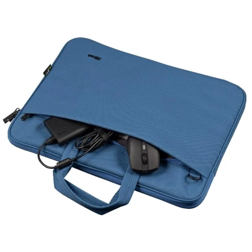 Сумка для ноутбука Trust 15.6-16" Bologna Eco Blue (24448): Місткість ноутбук, планшет, телефон, аксесуари