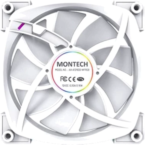Кулер Montech AX120 PWM White: Тип підшипника гидродинамический