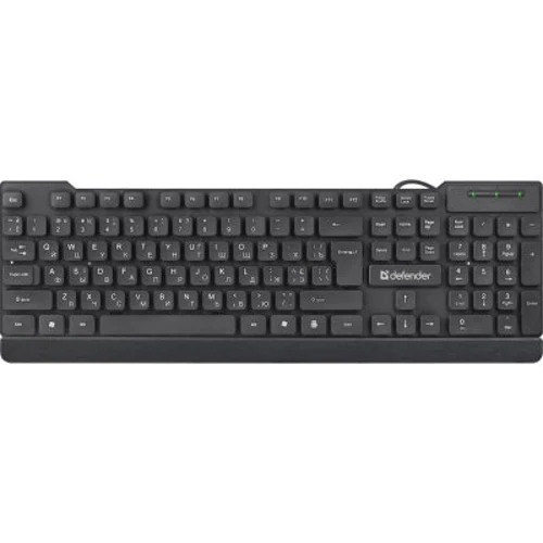 Клавиатура Defender Element HB-190 UKR USB Black (45192)