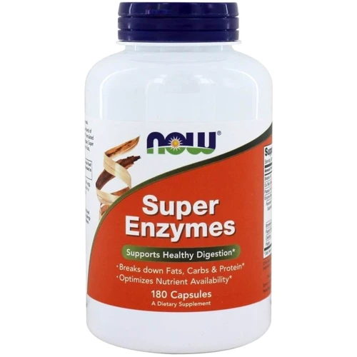 Now Foods Super Enzymes, 180 капсул