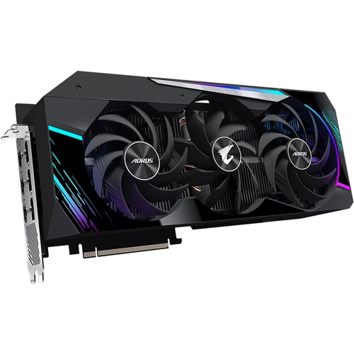 Видеокарта GIGABYTE AORUS GeForce RTX 3080 MASTER 12G (GV-N3080AORUS M-12GD): Разрядность шины памяти, бит 384