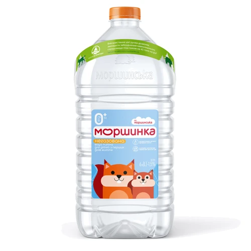 Минеральная вода Моршинська Моршинка детская негазированная 2х6 л (DS48200170016562): Объем, л 12
