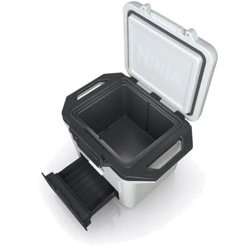 Термобокс Ninja FrostVault 28L Hard Cooler - Cloud White FB131EUWH	: Вместительность 26 банок со льдом и 48 без него