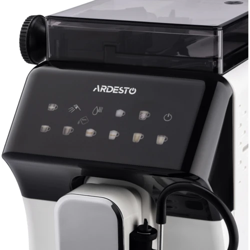 Кофеварка Ardesto FCM-FA900W: Функции Режим энергосбережения, Приготовление одной чашки кофе, Капля-стоп, Защита от перегрева, Автоотключение