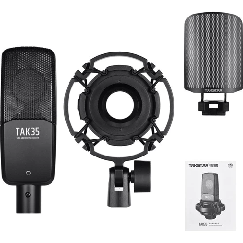 Микрофон Takstar TAK35 Wired Black (90402059): Назначение для компьютера