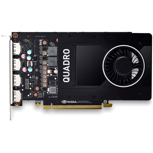 Видеокарта PNY NVIDIA Quadro P2000 (VCQP2000-PB): Объем памяти, Гб 5