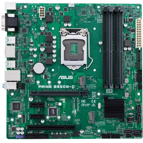 ASUS PRIME B360M-C/CSM: Оперативная память 4xDDR4 2666, до 64 ГБ