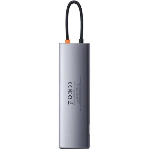 Адаптер Baseus Adapter USB-C to 3xUSB3.0+2xHDMI+USB-C+TF+SD+VGA+3.5mm+RJ45 Gray (CAHUB-CT0G) фото 4
