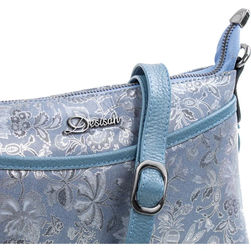Жіноча сумка через плече Desisan блакитна (SHI3033-225): Стиль Повсякденний (Casual)