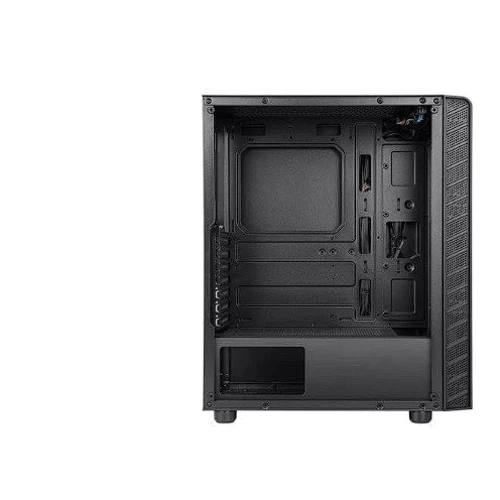 Корпус Azza PRIME (CSAZ-360): Материал передней панели пластик и металл