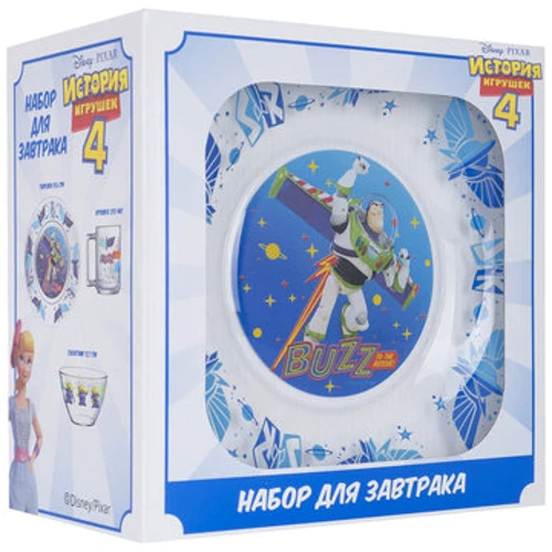 Набір дитячий на 1 персону з 3 предметів ОСЗ DISNEY Історія іграшок (18с2055 ДЗ ІсторІгр)