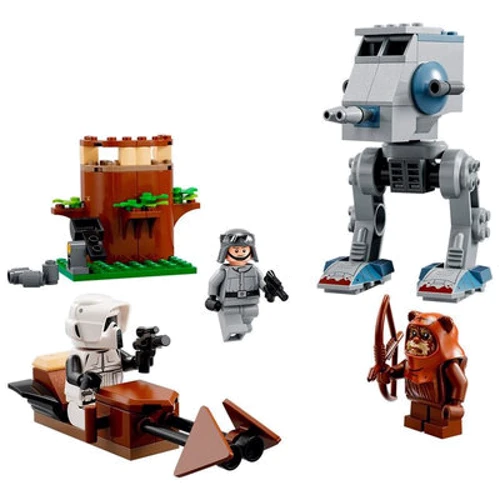 Конструктор LEGO Star Wars AT-ST (75332): Количество деталей, шт. 87