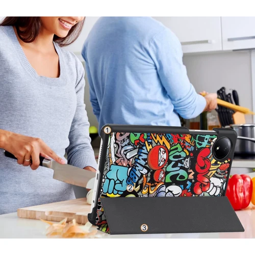 Аксессуар для планшетных ПК BeCover Smart Case Graffiti for Xiaomi Redmi Pad SE 8.7 (711913)