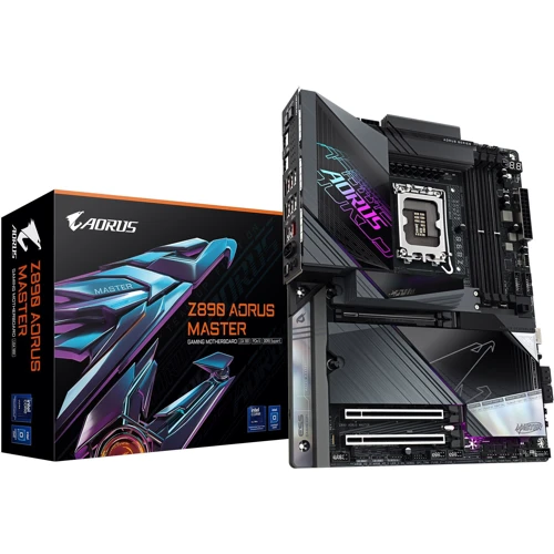 Gigabyte Z890 AORUS MASTER: Роз'єми на задній панелі HDMI, Ethernet RJ-45, USB 3.2 Gen 2, USB 3.2 Gen 1, USB 2.0, Thunderbolt