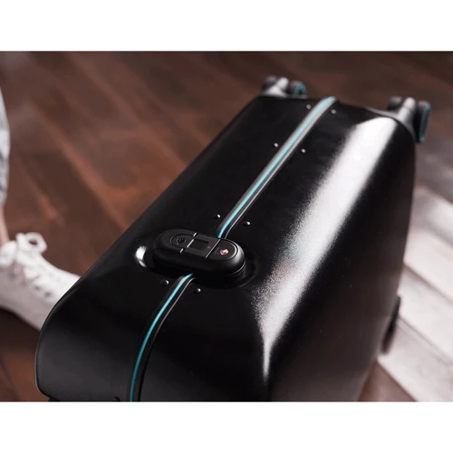 Xiaomi Ninetygo Iceland Smart Unlock Suitcase 20" Black (6970055345828): Количество колес 4