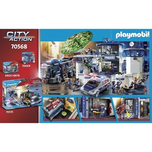 Конструктор Playmobil City Action Побег из тюрьмы, 161 деталь (70568) фото 5