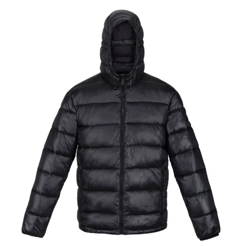 Куртка Regatta Toploft RMN178-800 52 черная зимняя с капюшоном