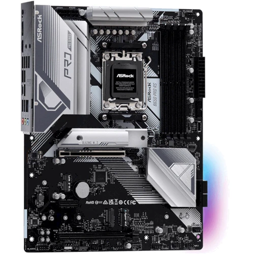 ASRock B650 PRO RS: Разъемы на задней панели USB 3.2 Gen 2, USB 2.0, DisplayPort, HDMI