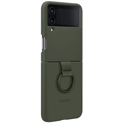 Чехол для телефонов Samsung Silicone Cover with Ring Khaki (EF-PF721TGEGUA) for Samsung F721 Galaxy Flip 4