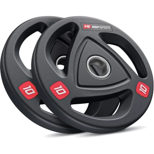 Млинці для штанг і гантель Hop-Sport 2 х 10 кг (00-G00000276)