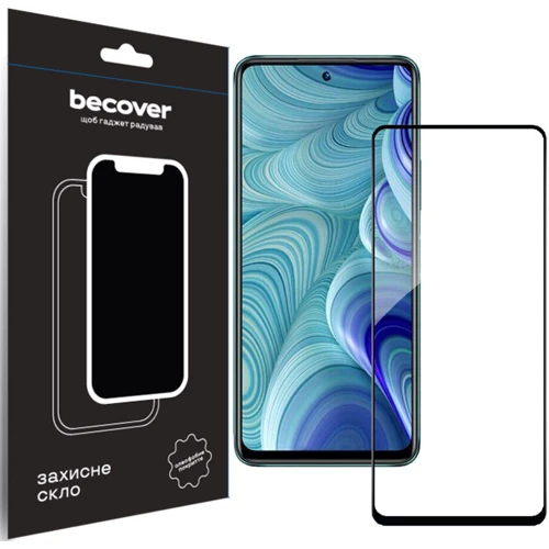 Аксессуар для смартфона BeCover Tempered Glass Black for Infinix Hot 40i (X6528B) (710483): undefined undefined