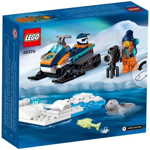 Конструктор LEGO City Снегоход Исследователь Арктики (60376): Рекомендуемый возраст 5+