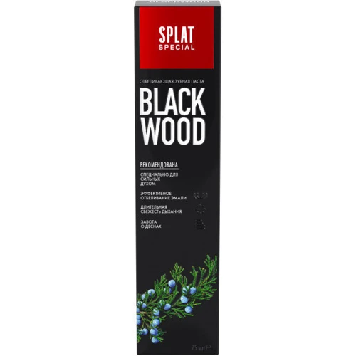 SPLAT Special Blackwood 75 ml Зубная паста: Класс косметики Миддл-маркет