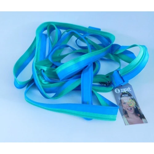 Сумка ZIPIT Premium Tote Beach Turquise Blue Spring Green бирюзовая фото 7