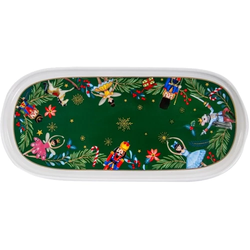 Блюдо Lefard Green Christmas 25 см (922-075)