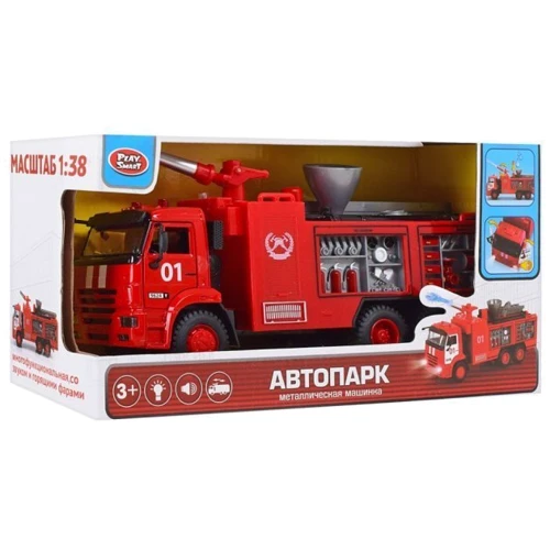 Детская пожарная машинка Play Smart 9624 AB инерционная
