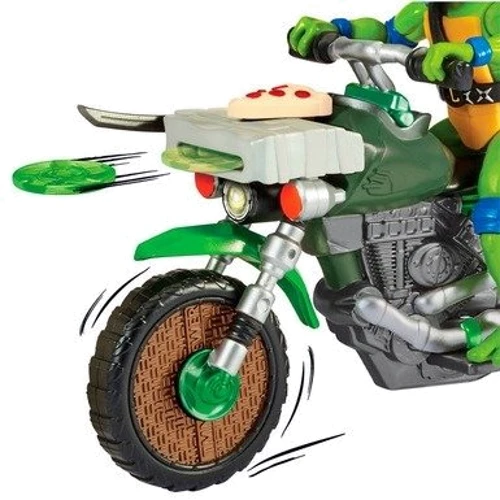 Игровой набор TMNT Movie III Черепашки-Ниндзя Леонардо на мотоцикле (83431) фото 3