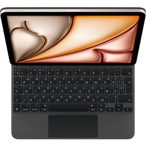 Аксессуар для iPad Apple Magic Keyboard for iPad Pro 11-inch (3rd generation) / iPad Air (5th generation) / iPad Air 11 2025 - Black - Ukrainian (MXQT2UA/A)