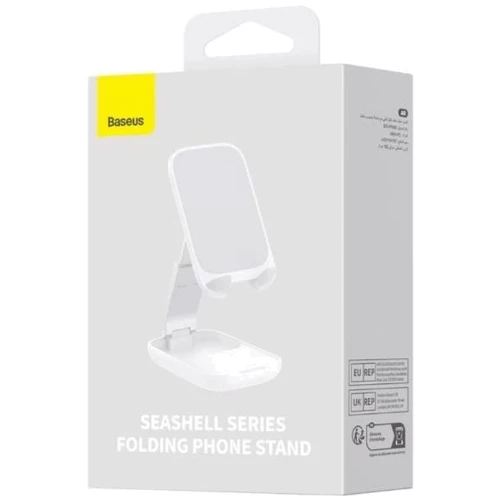 Держатель Baseus Desk Holder Seashell Folding White (B10551500211-00) фото 6